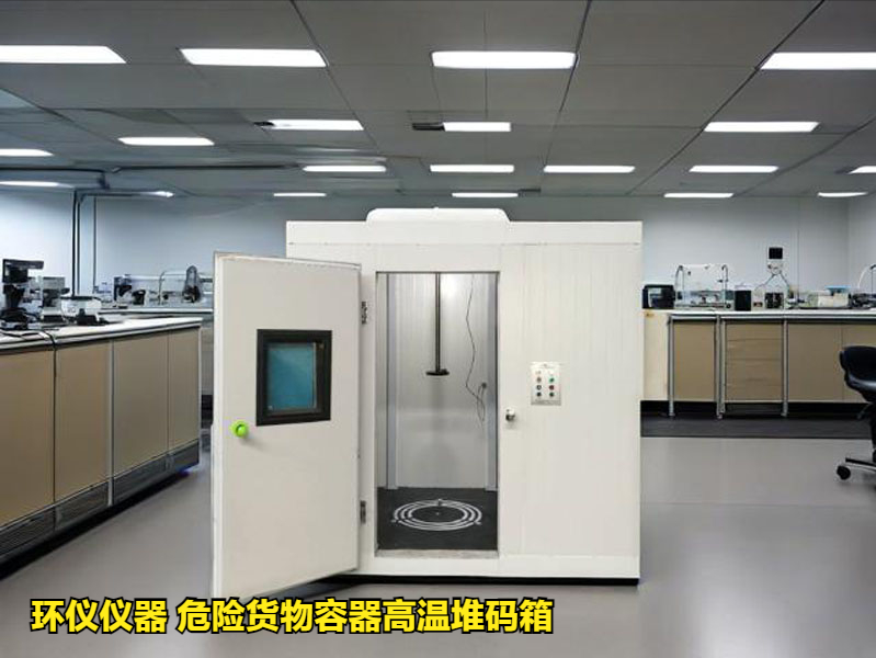 危險(xiǎn)貨物容器高溫堆碼箱的試驗(yàn)準(zhǔn)備